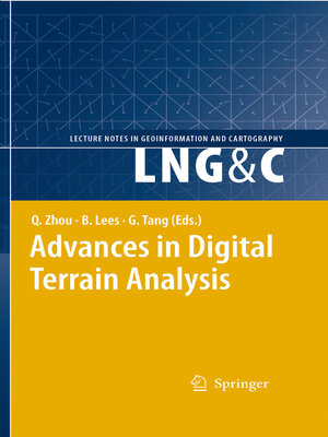 cover image of Advances in Digital Terrain Analysis